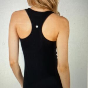 90 Degree By Reflex Black Heather Racerback Tank L Juniors NWT